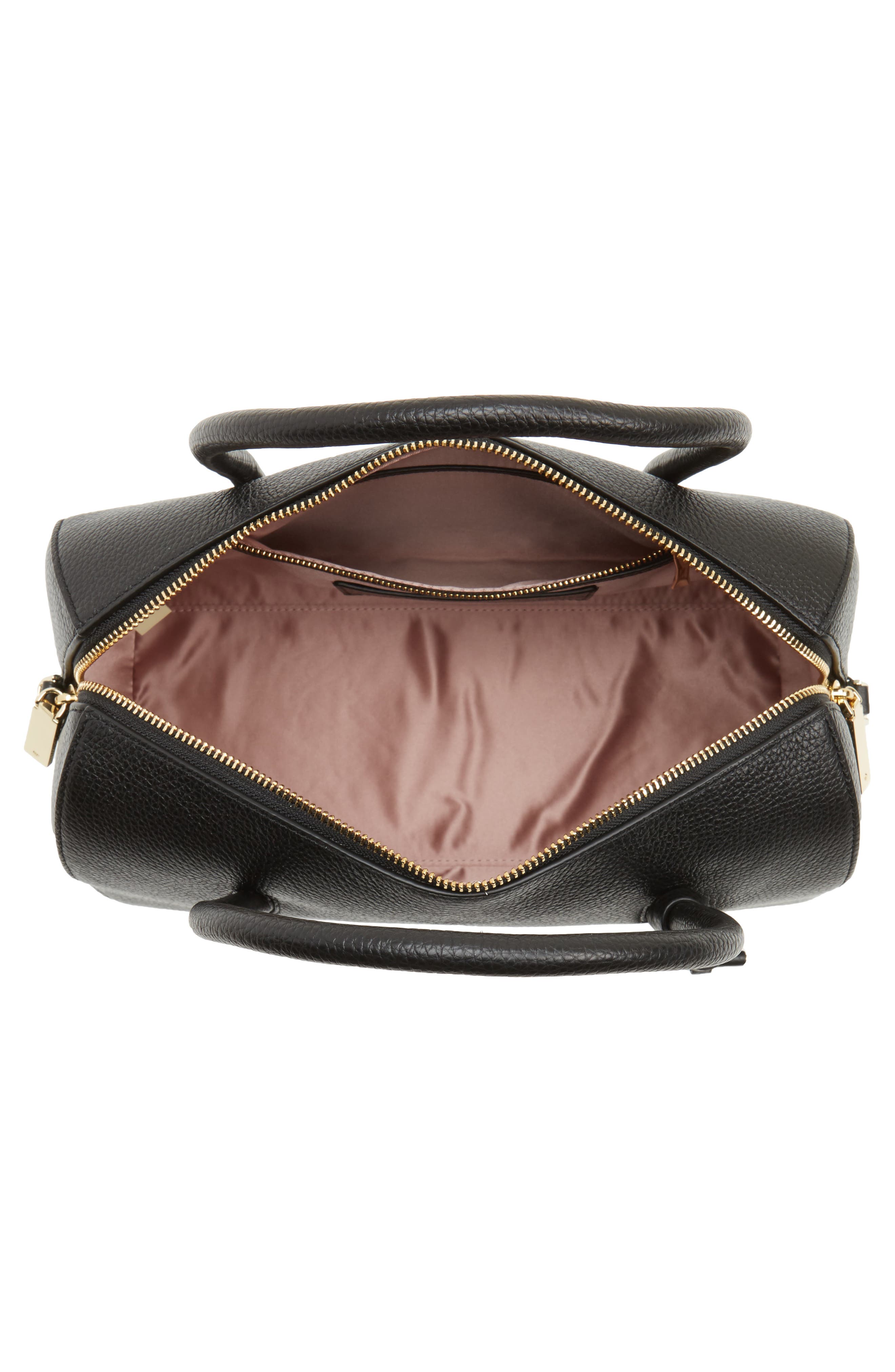 Kate Spade New York mega madison knollwood drive - lane leather satchel, Alternate, color, 