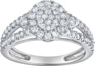 LuvMyJewelry Celoria 1 CT 10K Gold Diamond Ring