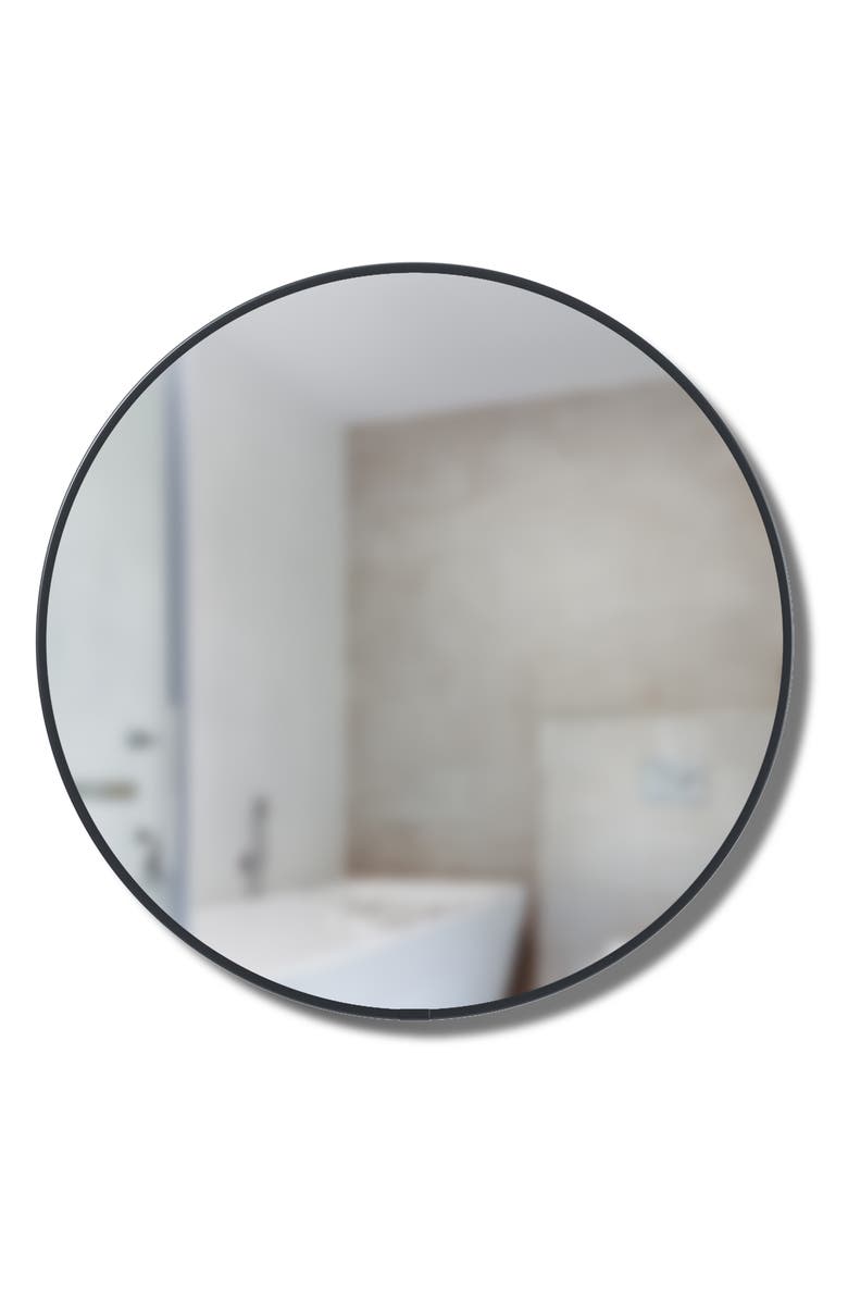 Umbra Cirko Round Mirror & Shelf, Main, color, 