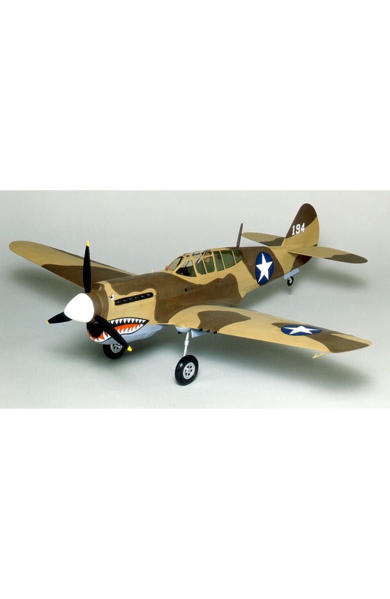 Guillow's P40 Warhawk Laser Cut Model Kit, Alternate, color, Multicolored
