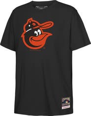 Mitchell & Ness Youth Mitchell & Ness Black Baltimore Orioles Retro Logo T-Shirt
