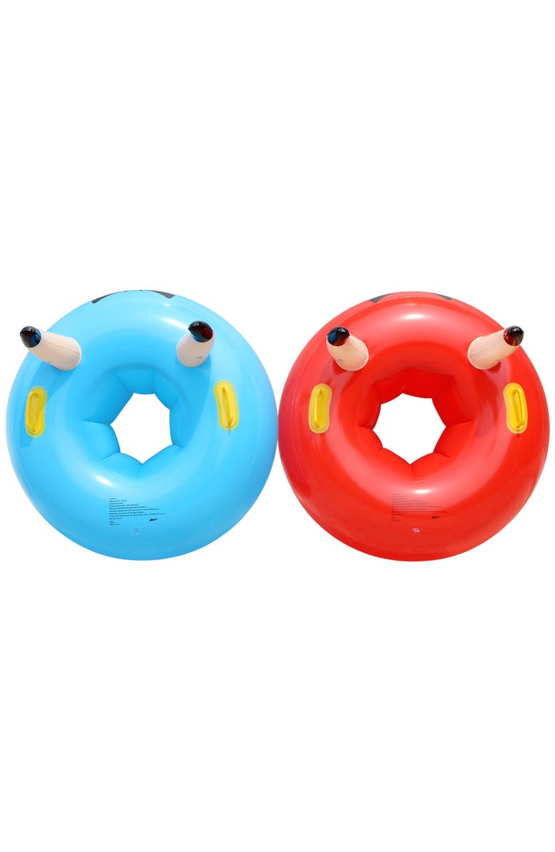 Banzai 2 Inflatable Body Bumper Toys, Alternate, color, Multicolored