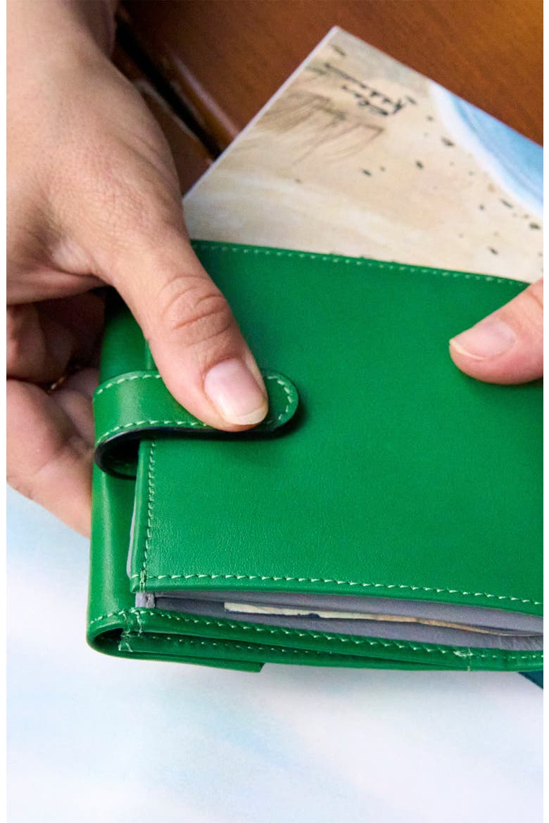Joy L Shaped Wallet, Alternate, color, Orange