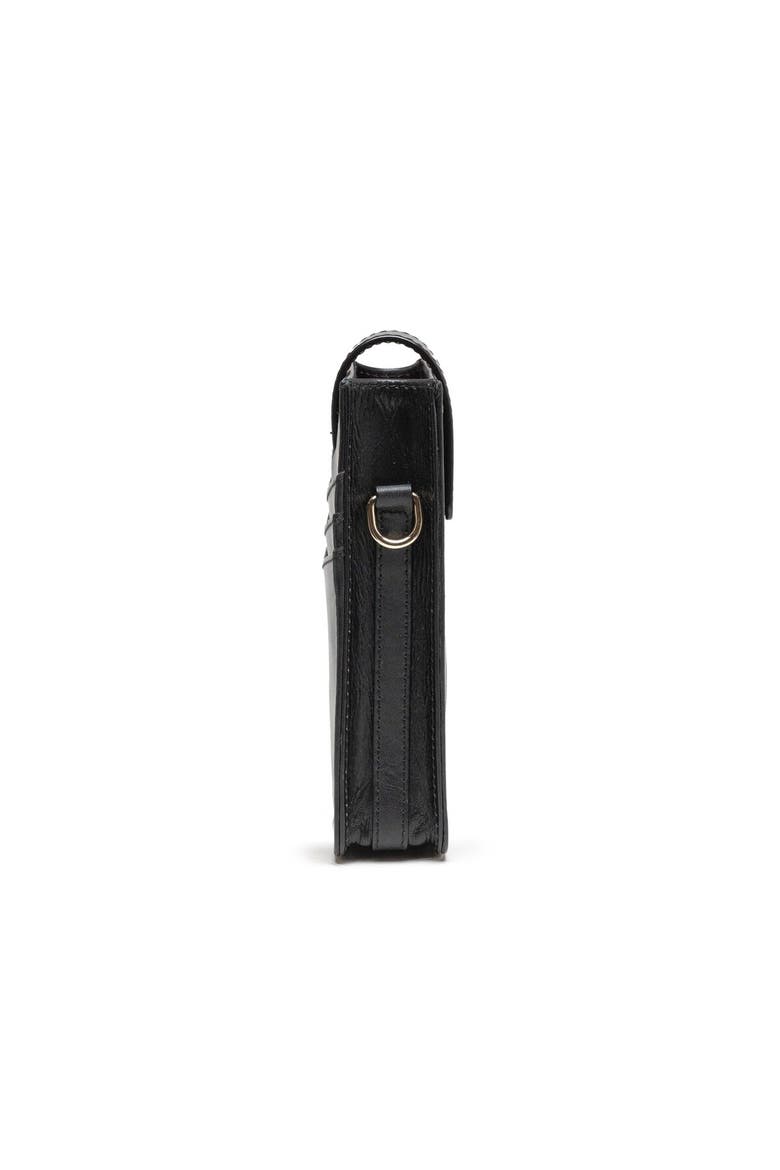 Golden State Warriors Ronnie Cell Phone Crossbody Purse, Alternate, color, Black