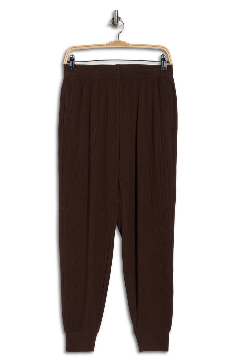 APANA Eden Ottoman Ribbed Joggers, Alternate, color, Java