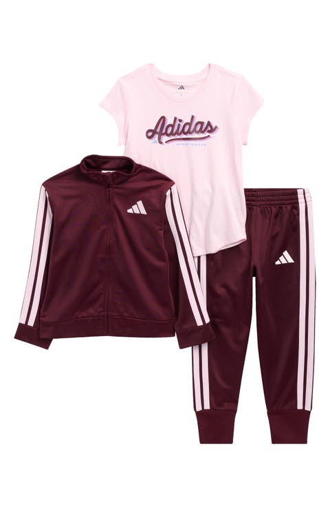 Kids' T-Shirt, Tricot Jacket & Joggers Set (Toddler & Little Kid)