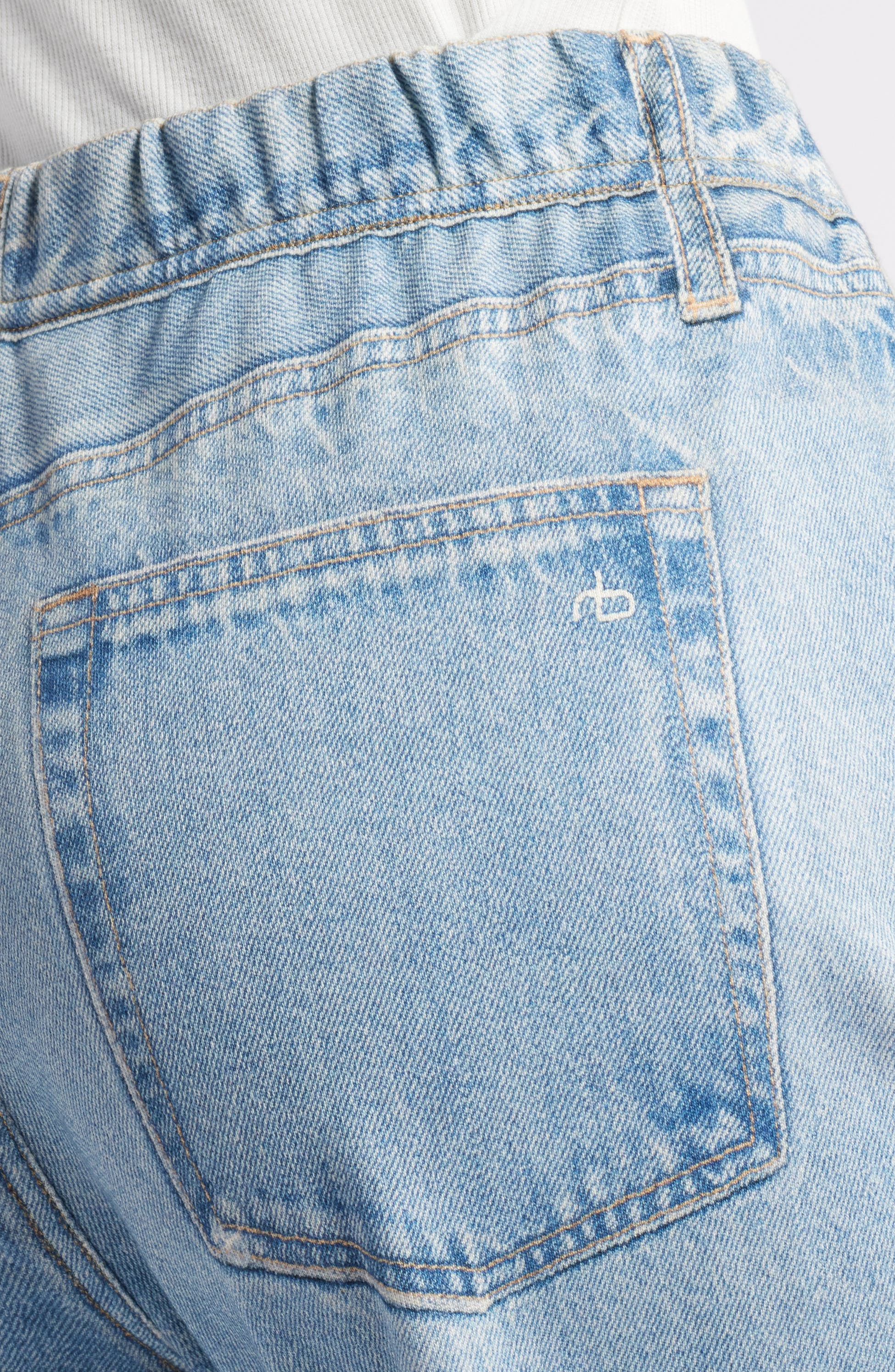 Miramar Trompe L'Oeil Wide Leg Jeans