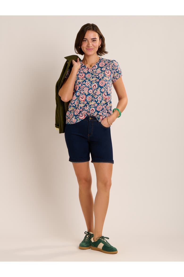 Sheridan Soft Floral Blouse, Alternate, color, Blue