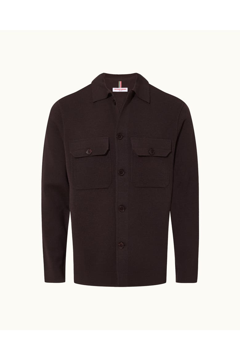 Brigg Merino Relaxed Merino Wool Jacket, Alternate, color, ESPRESSO