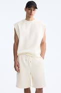 H&M Relaxed-fit Scuba Knit Shorts