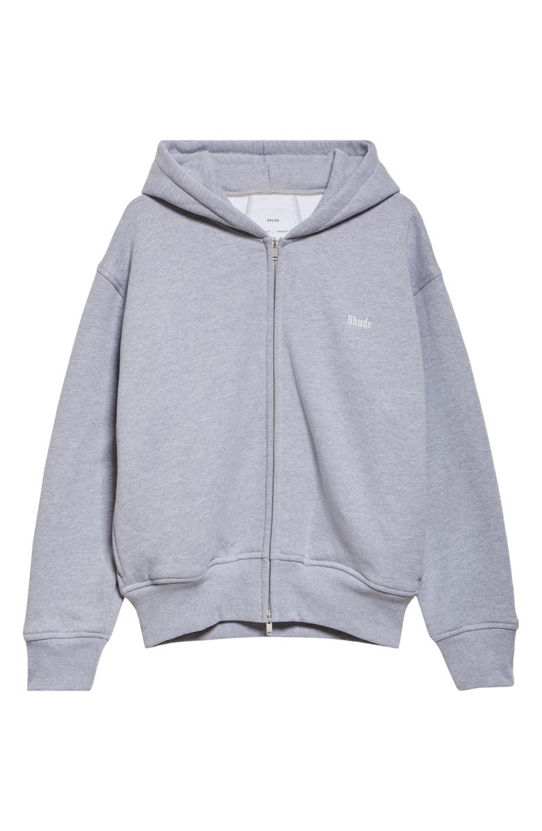 Rhude Classique Full Zip Hoodie, Alternate, color, 