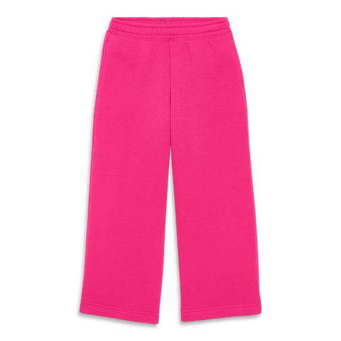 Kids Cozy Fleece Wide Leg Pant