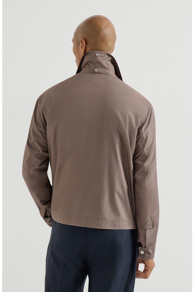 Unlined outerwear jacket, Alternate, color, Hazelnut