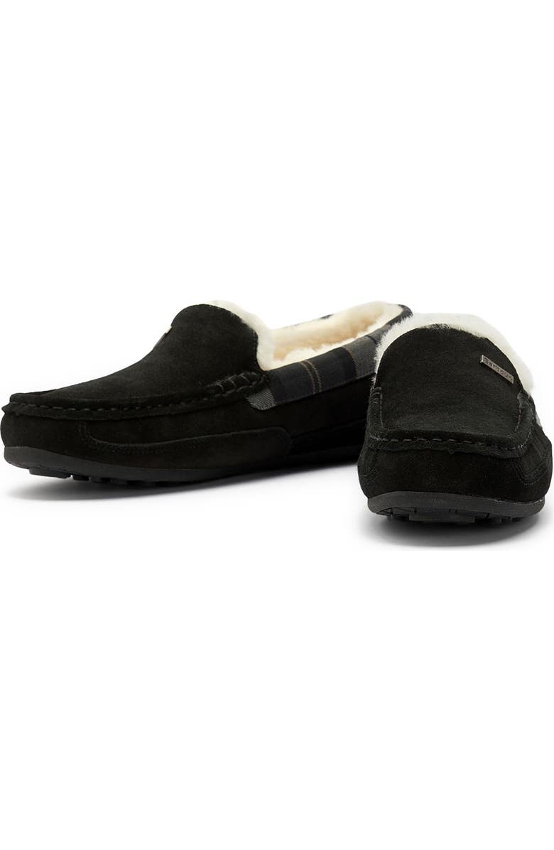 Barbour Martin Faux Shearling Slipper, Alternate, color,
