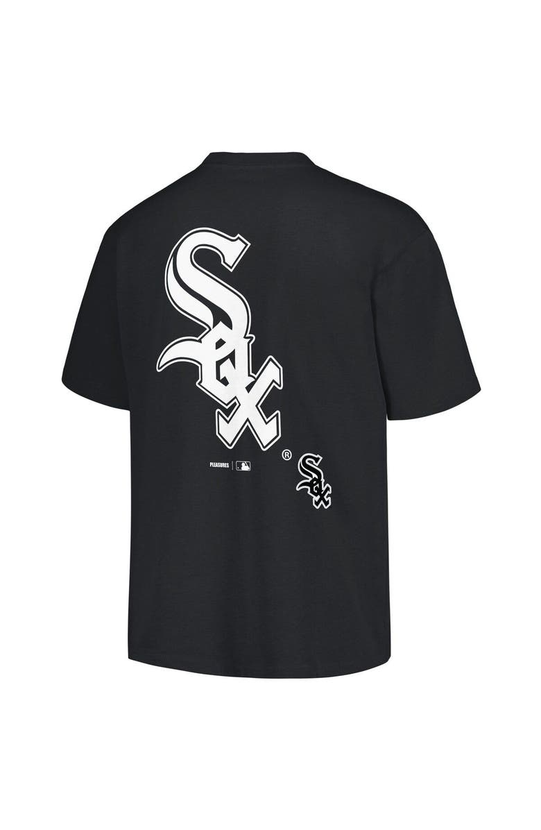 PLEASURES Men's PLEASURES  Black Chicago White Sox Ballpark T-Shirt, Alternate, color, Black
