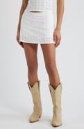 BP. Cotton Eyelet Miniskort