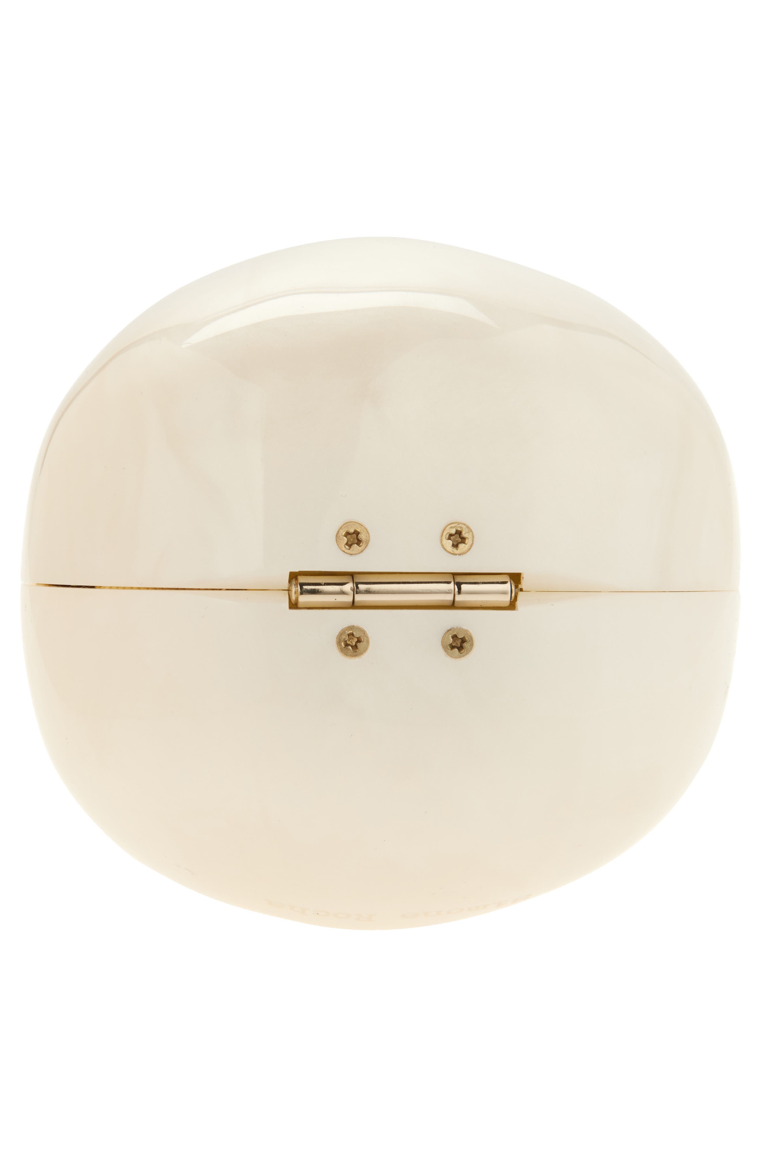 Simone Rocha Pearl Dim Sum Clutch, Alternate, color, Pearl/ Pearl