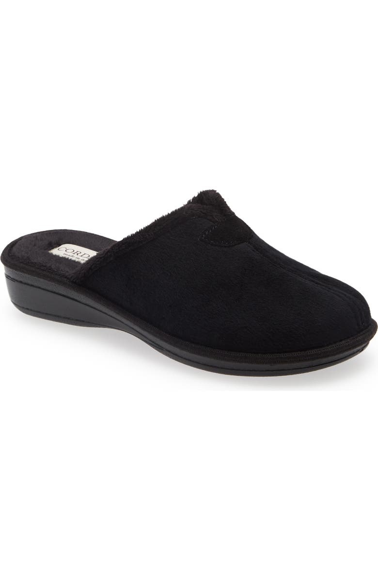 Cordani Maddie Wool-Blend Slipper with Faux-Fur Lining, Main, color,