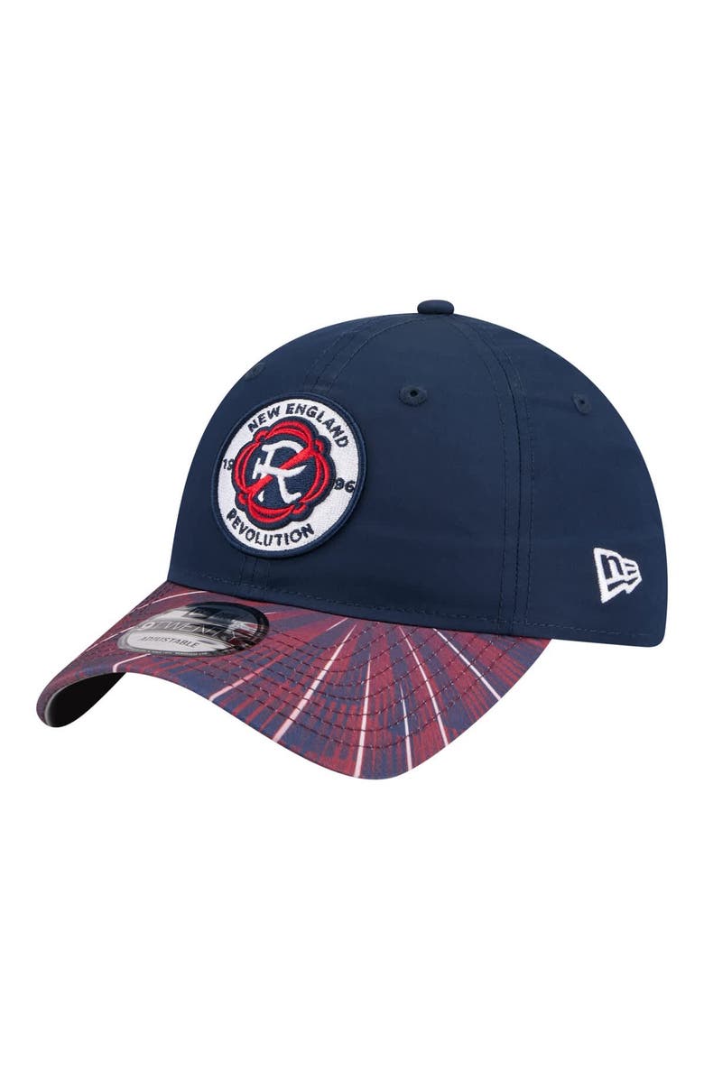 New Era Men's New Era Navy New England Revolution 2026 Jersey Hook 9TWENTY Adjustable Hat, Alternate, color, Navy