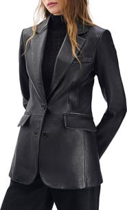rag & bone Ash Leather Blazer