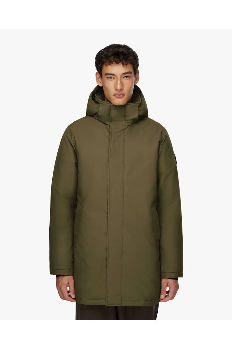 LABRADOR | Hooded Down Winter Jacket, Main, color, Sage
