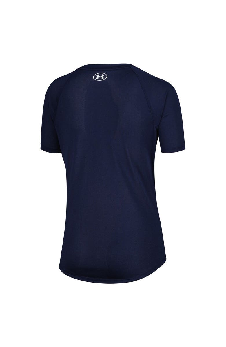 Under Armour Women's Under Armour White Gameday Pinstripe Raglan T-Shirt, Alternate, color, 