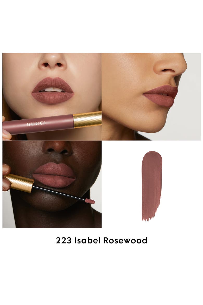Rouge À Lèvres Liquid Matte Lipstick, Alternate, color, 223 ISABEL ROSEWOOD