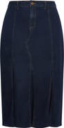 City Chic Laylo Denim Midi Skirt