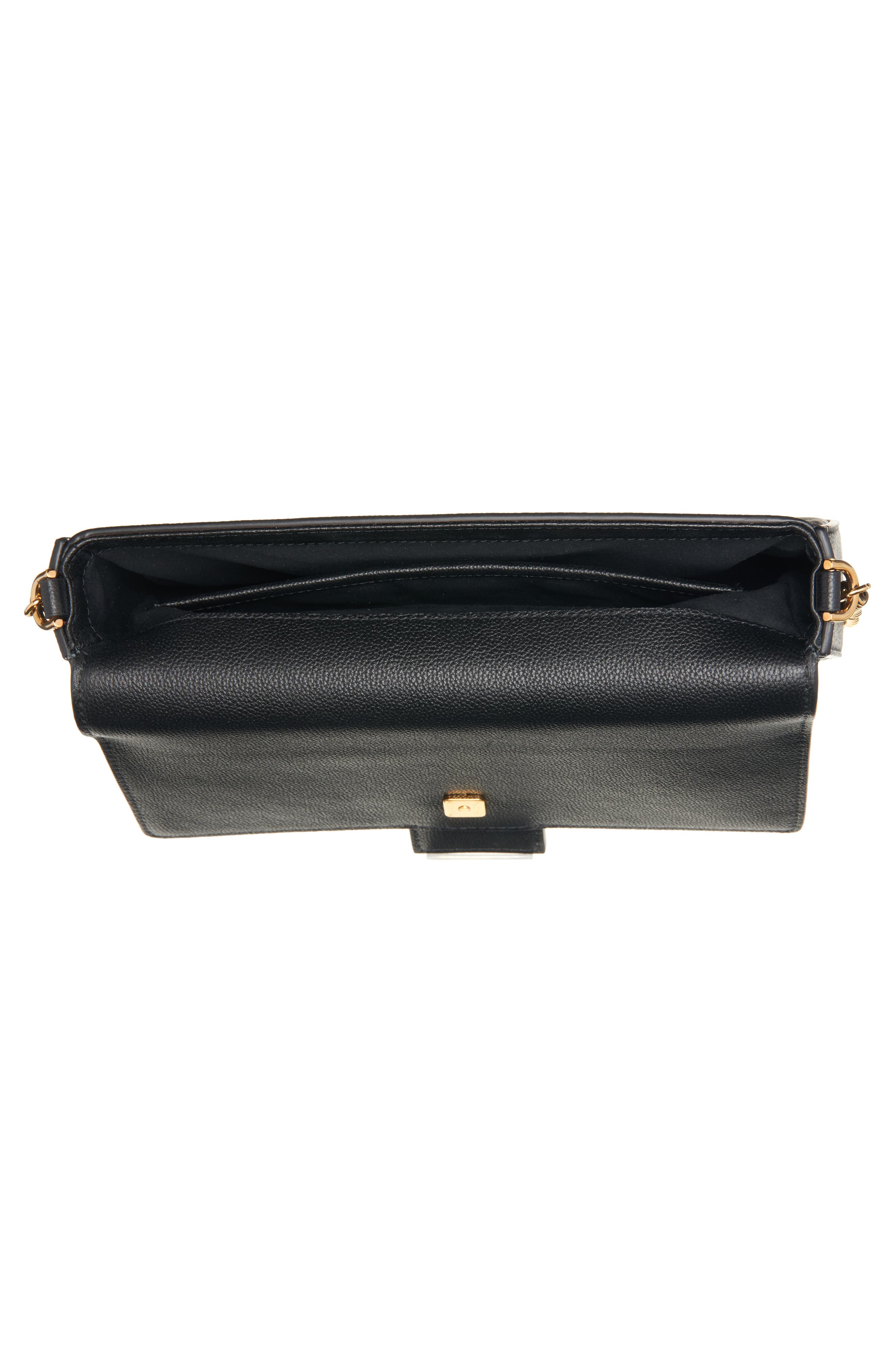 TOM FORD Grained Leather Crossbody Bag, Alternate, color, 