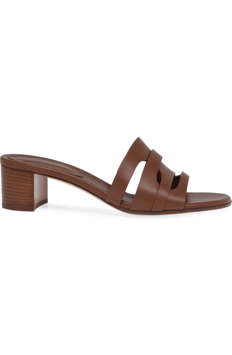 Gianvito Rossi Nora 45 Mules, Main, color, Brown Calf