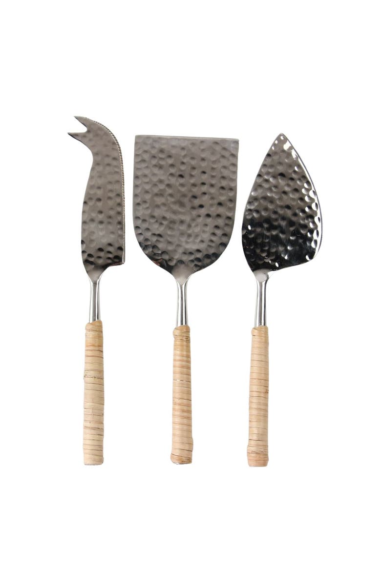 Aquila Cheese Knives - Set of 3, Main, color, Grey