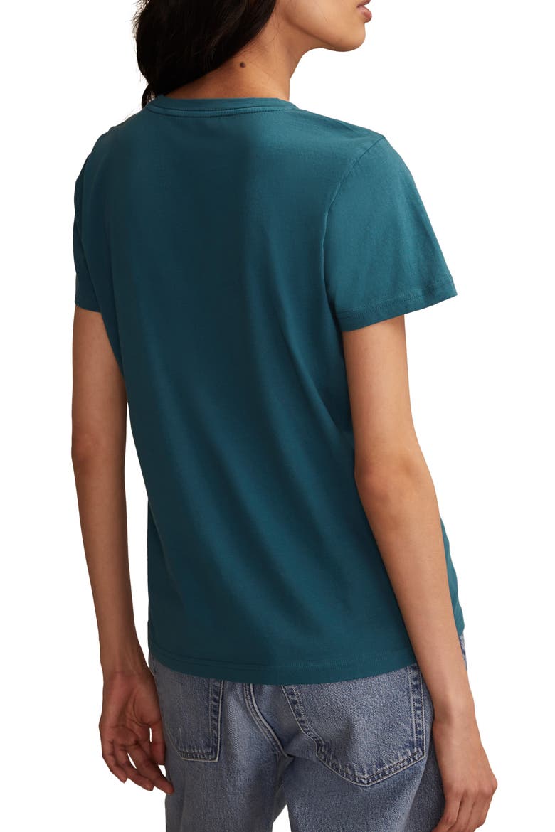 Saint Tropez France Cotton Graphic T-Shirt, Alternate, color, BALSAM