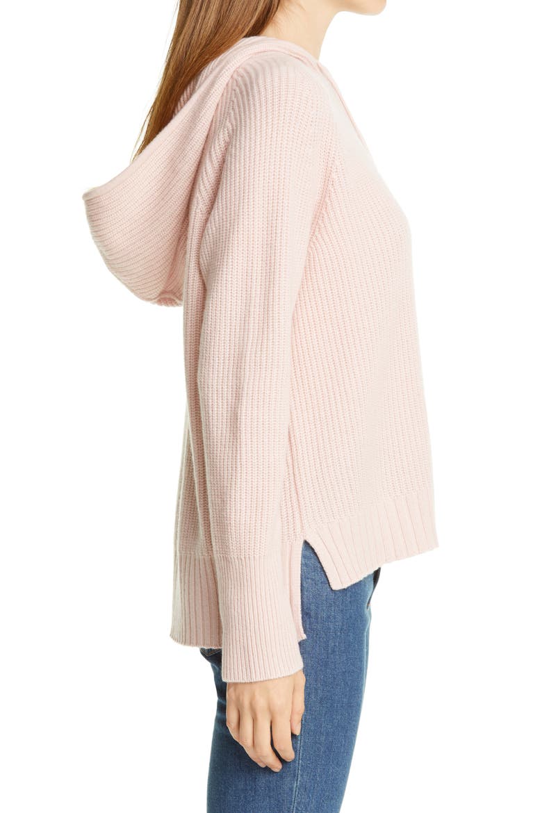 Cashmere Hoodie, Alternate, color, PINK LOTUS