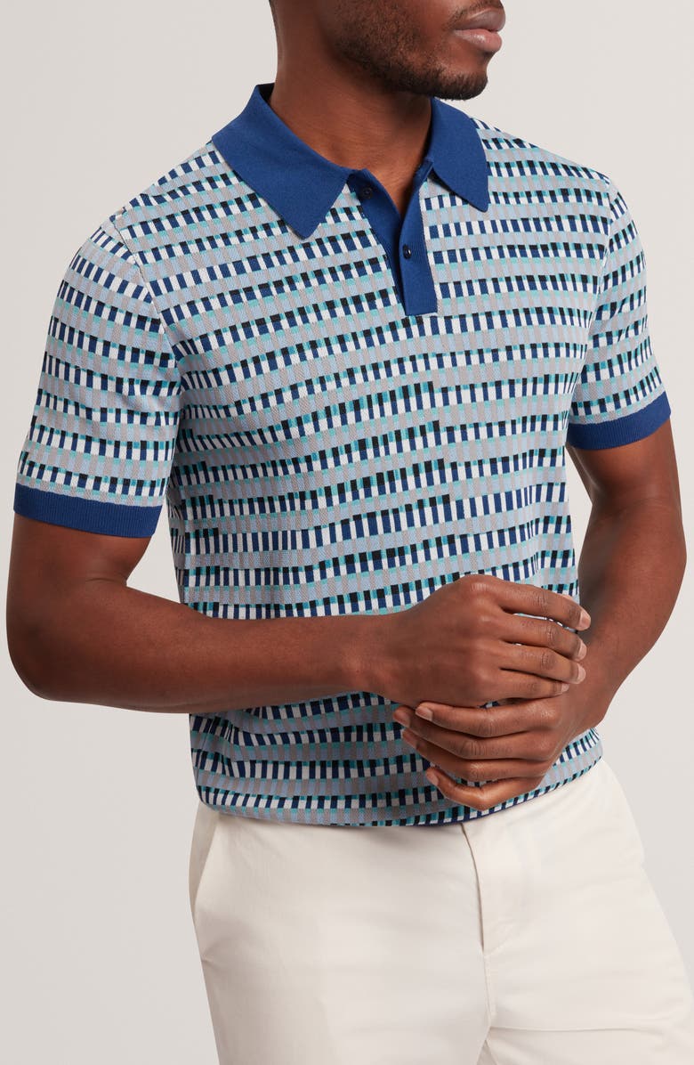 Ted Baker Tadmori Polo, Alternate, color, Navy