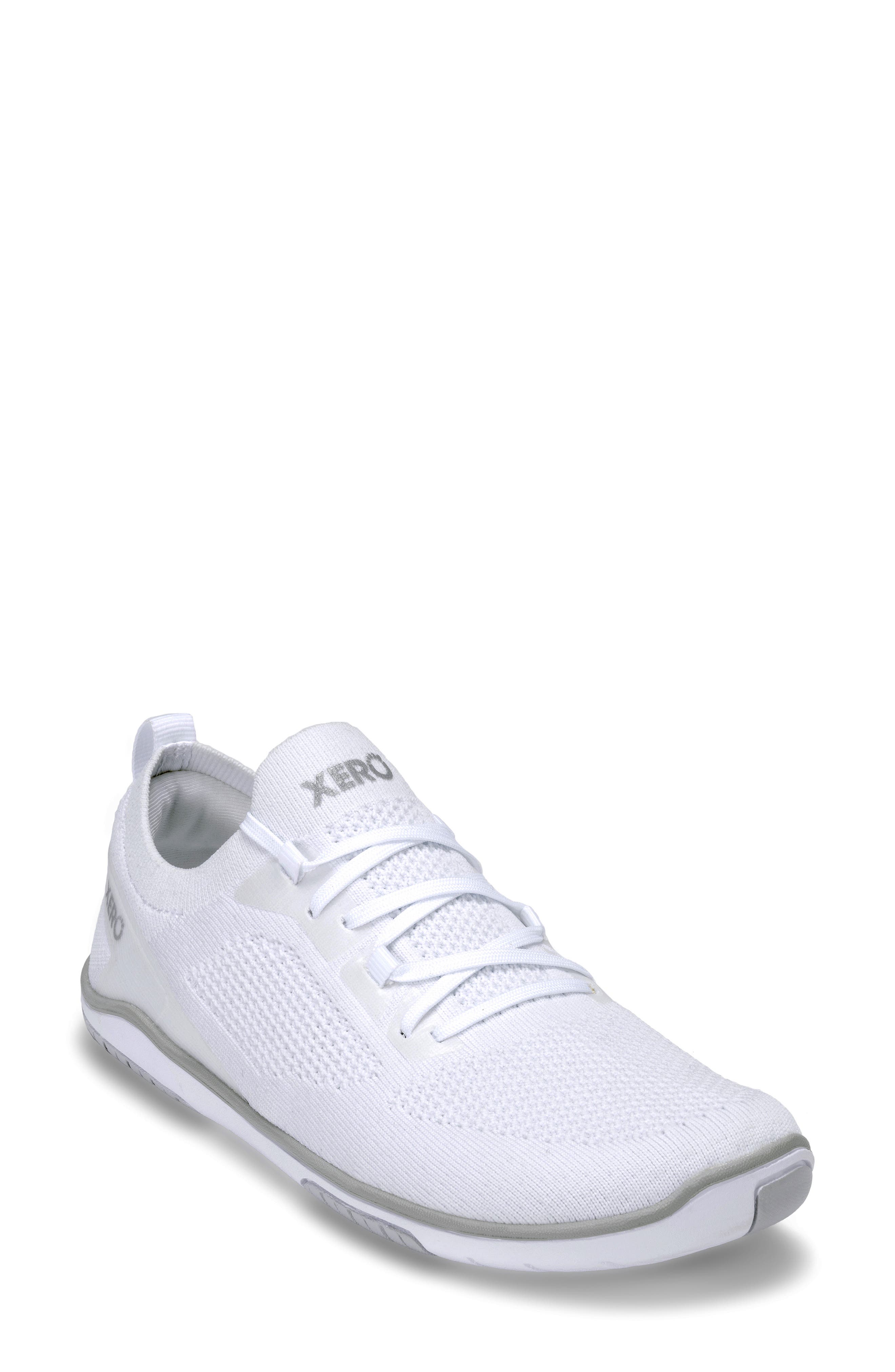 XERO SHOES Nexus Knit Sock Sneaker, Main, color, White
