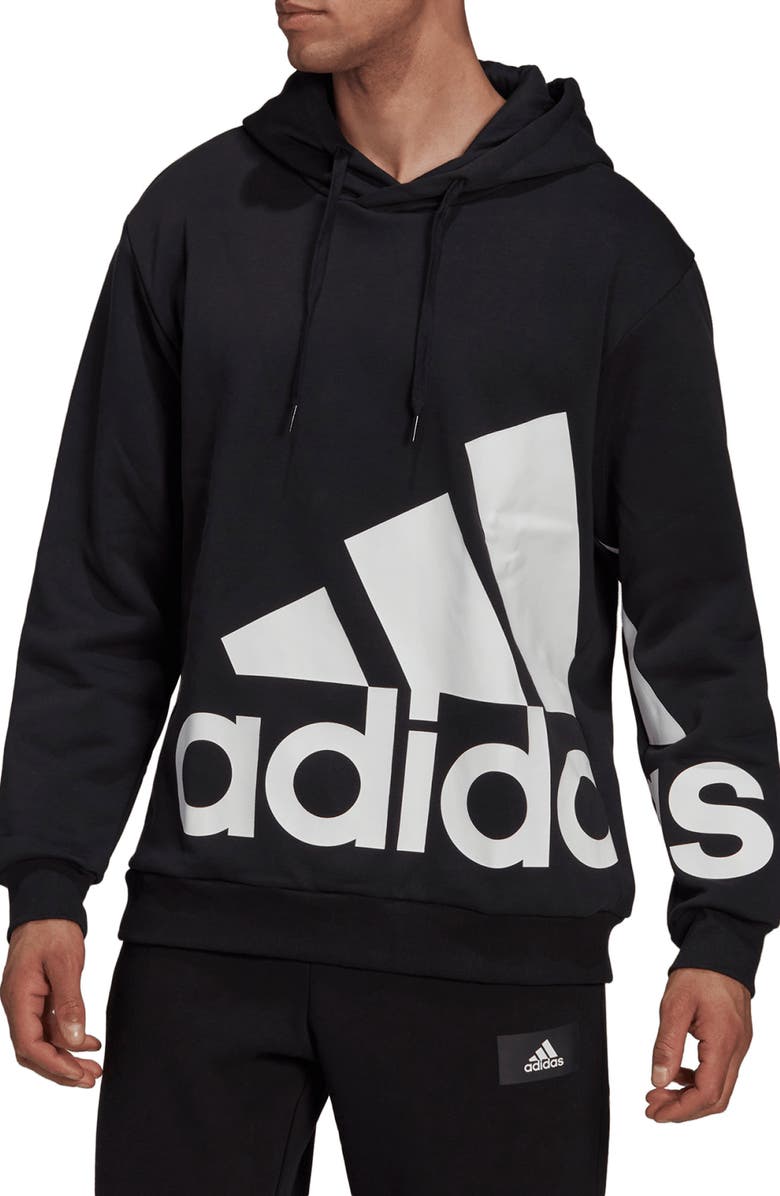 adidas Essentials Fleece Hoodie, Main, color, 