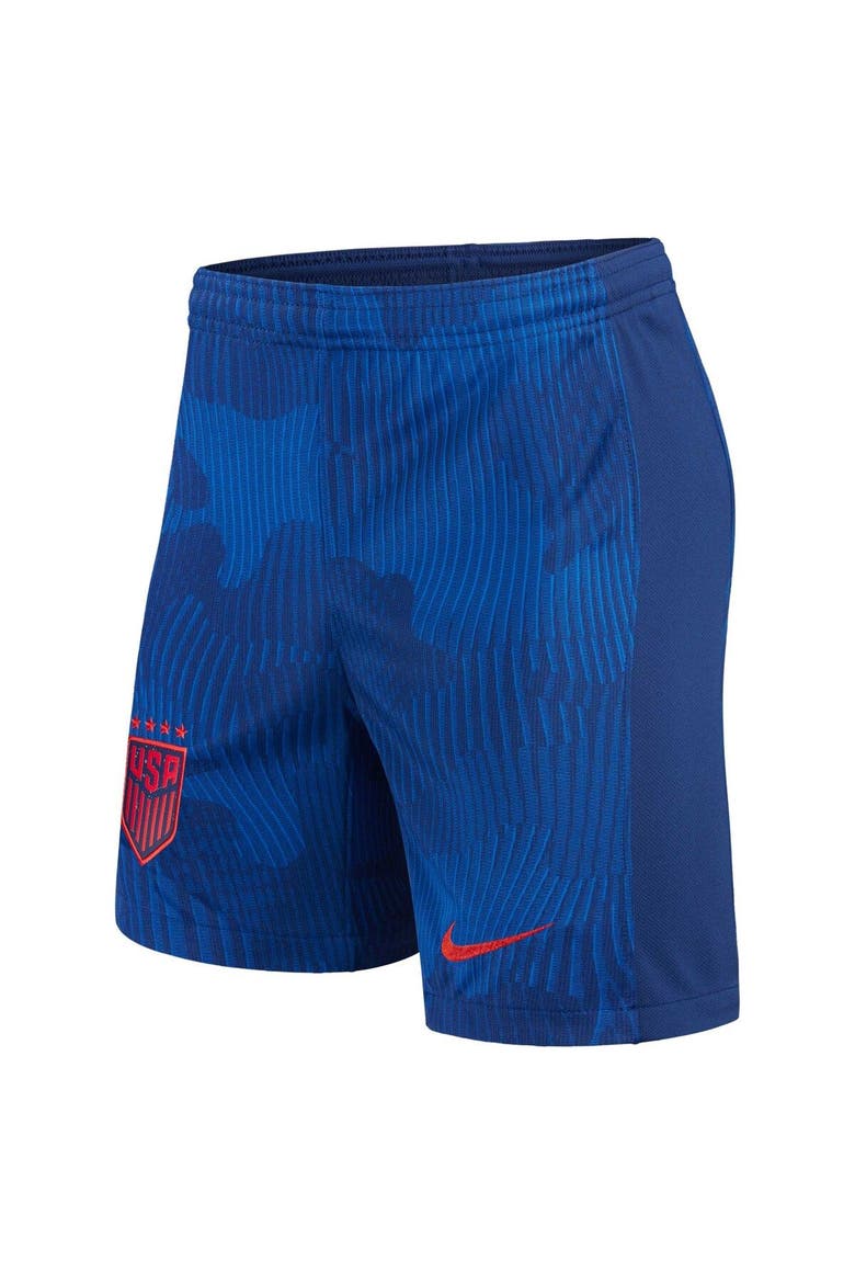 Women's Nike Blue USWNT 2023 Away Stadium Shorts, Alternate, color, Blue