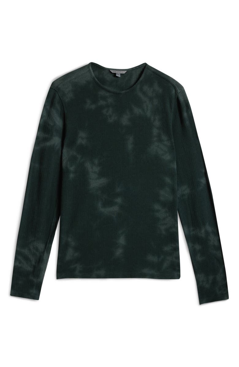 John Varvatos Bristols Long Sleeve Pima Cotton T-Shirt, Alternate, color, Seaweed