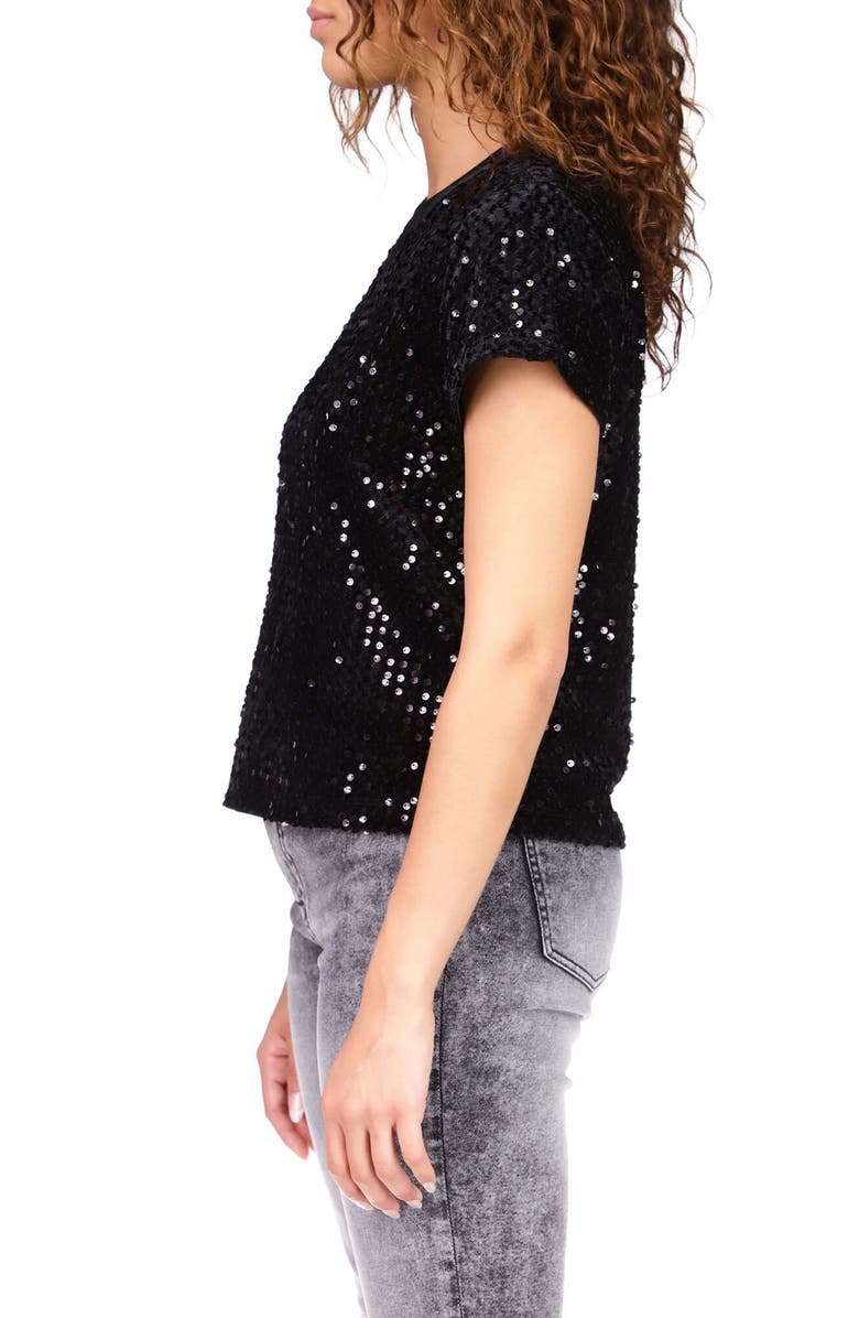 Sanctuary High Shine Perfect Sequin TShirt Nordstromrack — free download