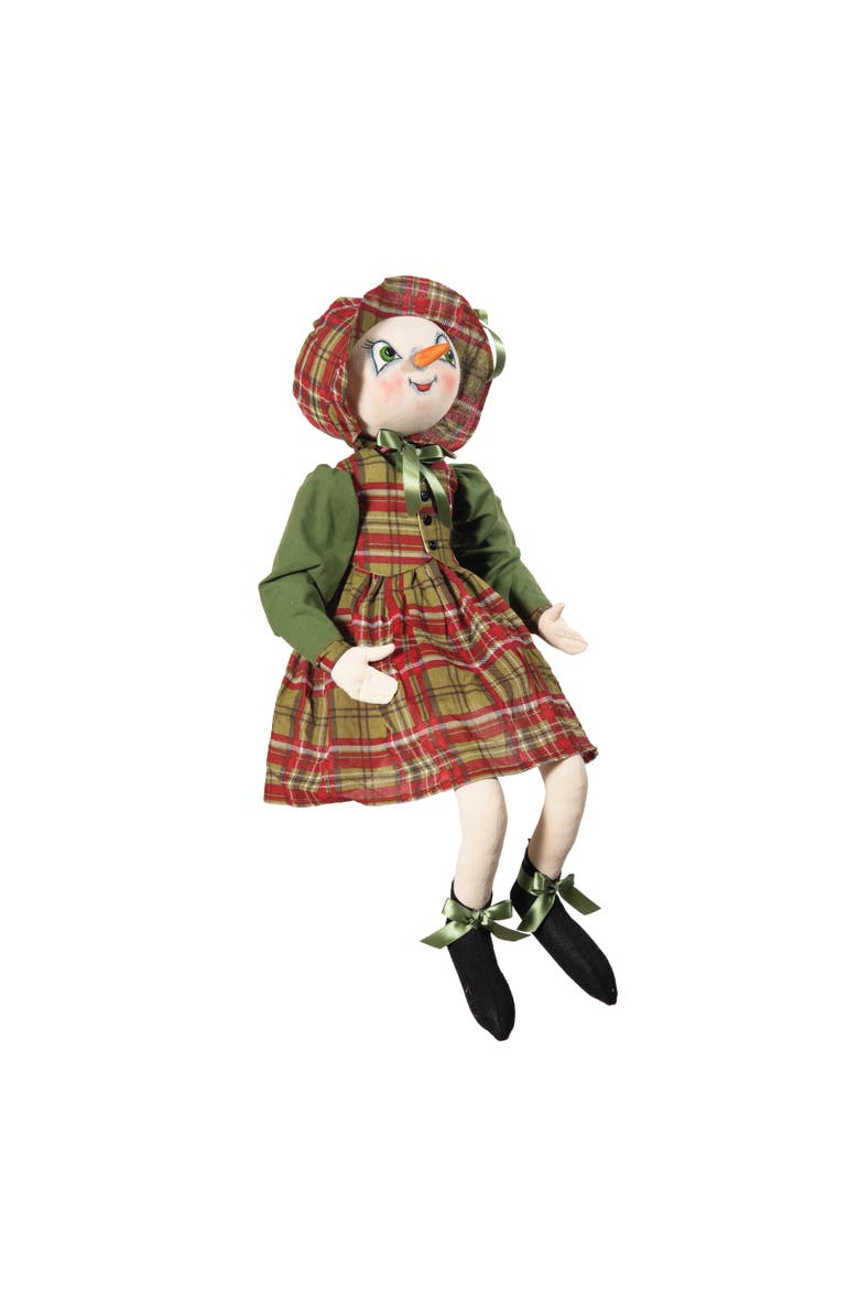 Jenny Joe Spencer Gathered Traditions Figurine, Alternate, color, Green