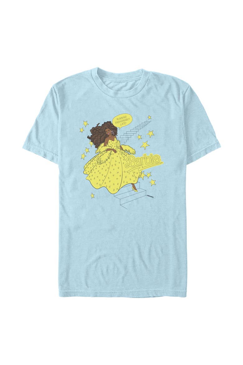Men's Running Fashionably Late T-Shirt, Main, color, Chambray