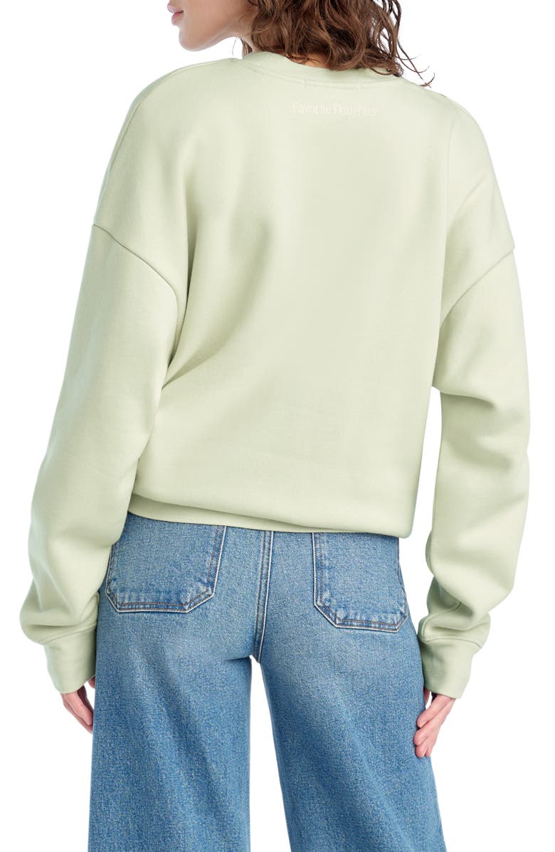 Favorite Daughter Mom of the Year French Terry Graphic Sweatshirt, Alternate, color, 