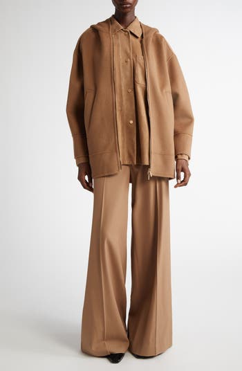 Max Mara Fresia Suede Shirt Jacket | Nordstrom Max Mara Fresia Suede Shirt Jacket | Nordstrom