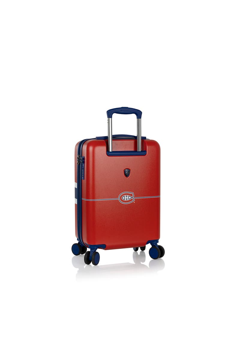 NHL 21 Inch Luggage - Montreal Canadiens, Alternate, color, Red