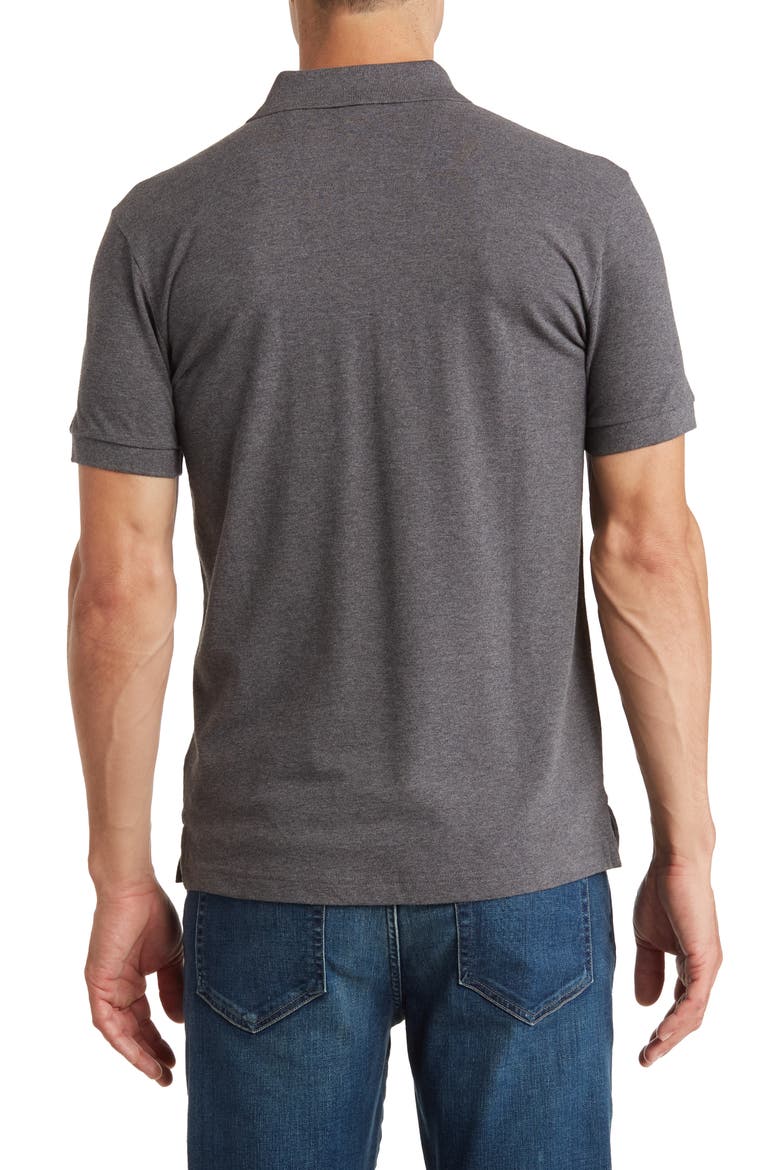Piro Solid Polo, Alternate, color, MED GY