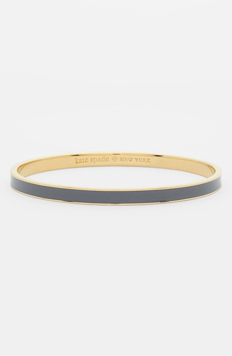 Kate Spade New York 'idiom - hot to trot' ultra thin enamel bangle, Main, color, 