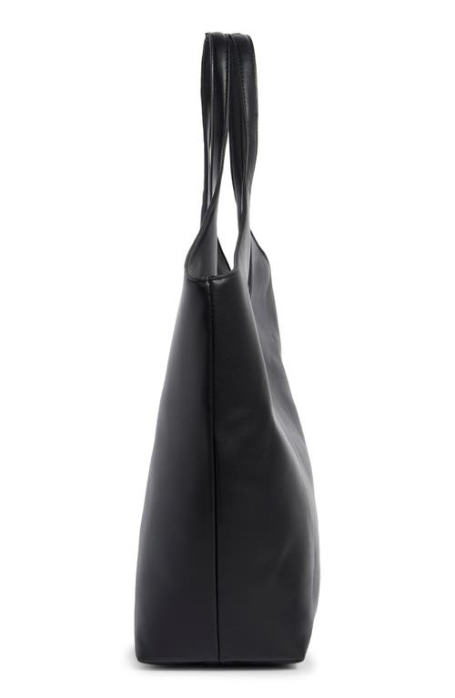 Urban Expressions Handbags Faux Leather Tote Bag In Black