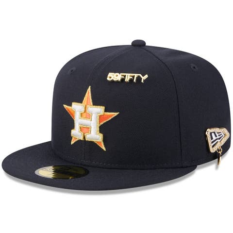 Men's New Era  Navy Houston Astros 2025 59FIFTY Day 59FIFTY Fitted Hat with Pins