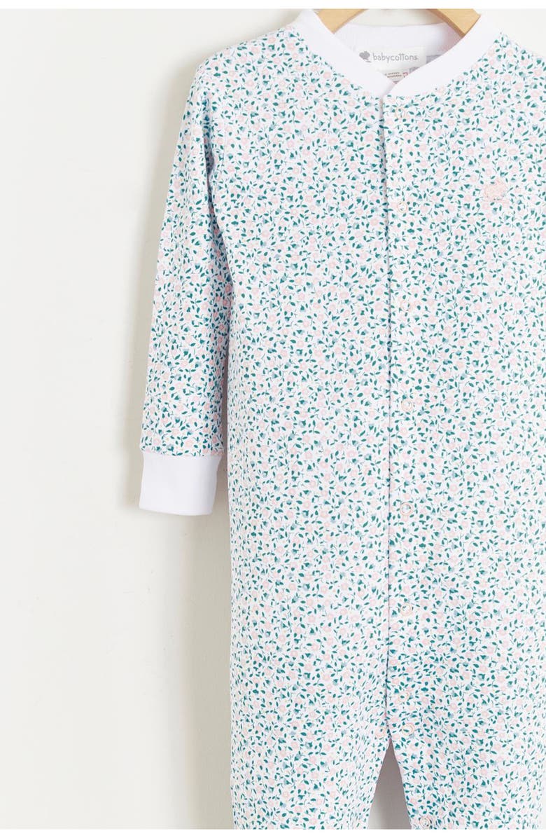 Babycottons Premium Peruvian Pima Cotton Emma One-Piece Snug Pajamas For Infant, Alternate, color, Multicolor