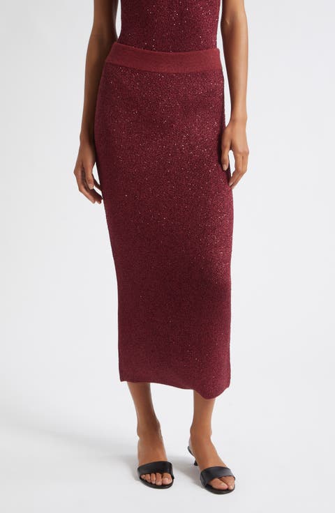 Alisha Sequin Skirt